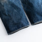 ANACHRONORM AGING WIDE 5P DENIM PANTS