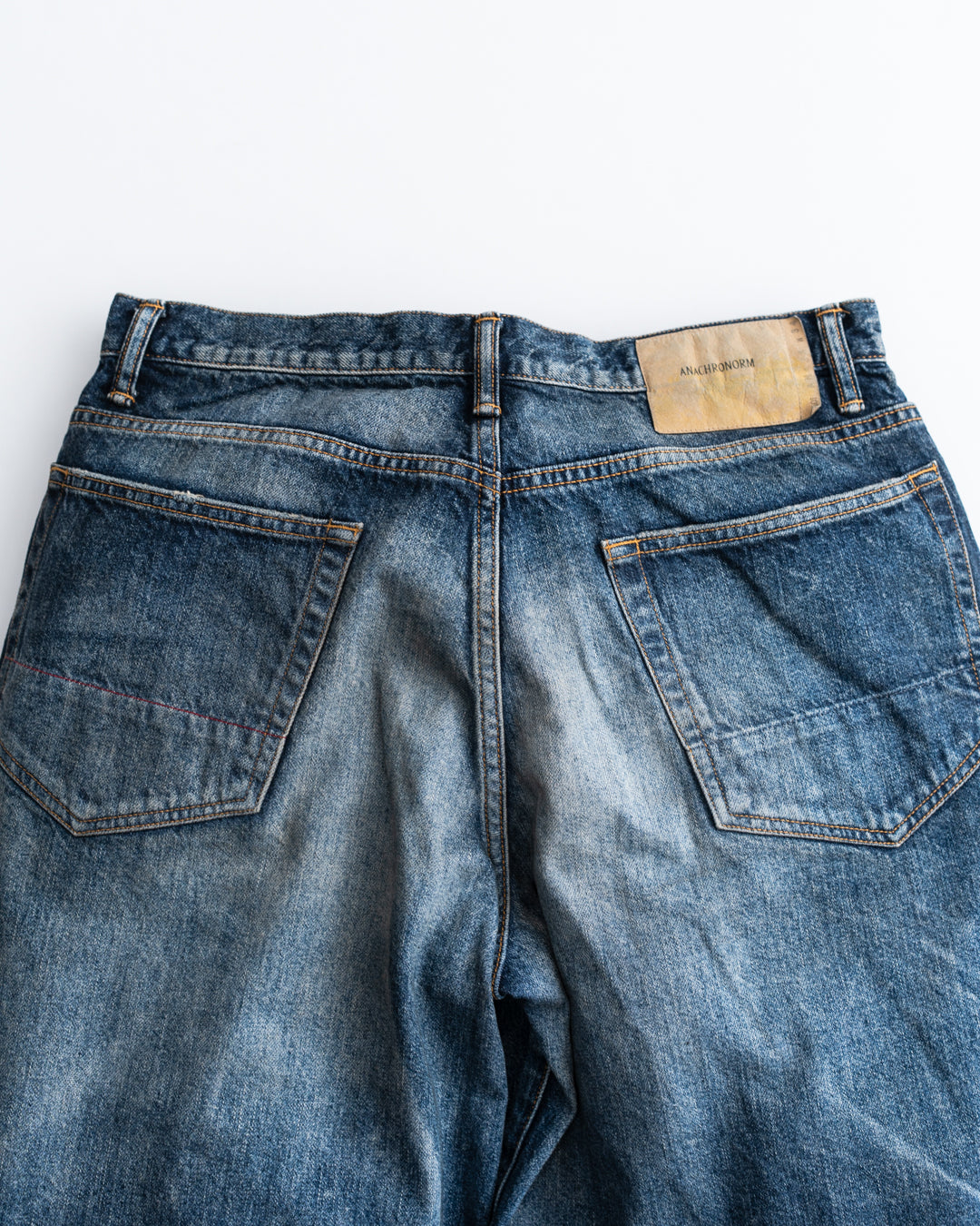 ANACHRONORM AGING WIDE 5P DENIM PANTS