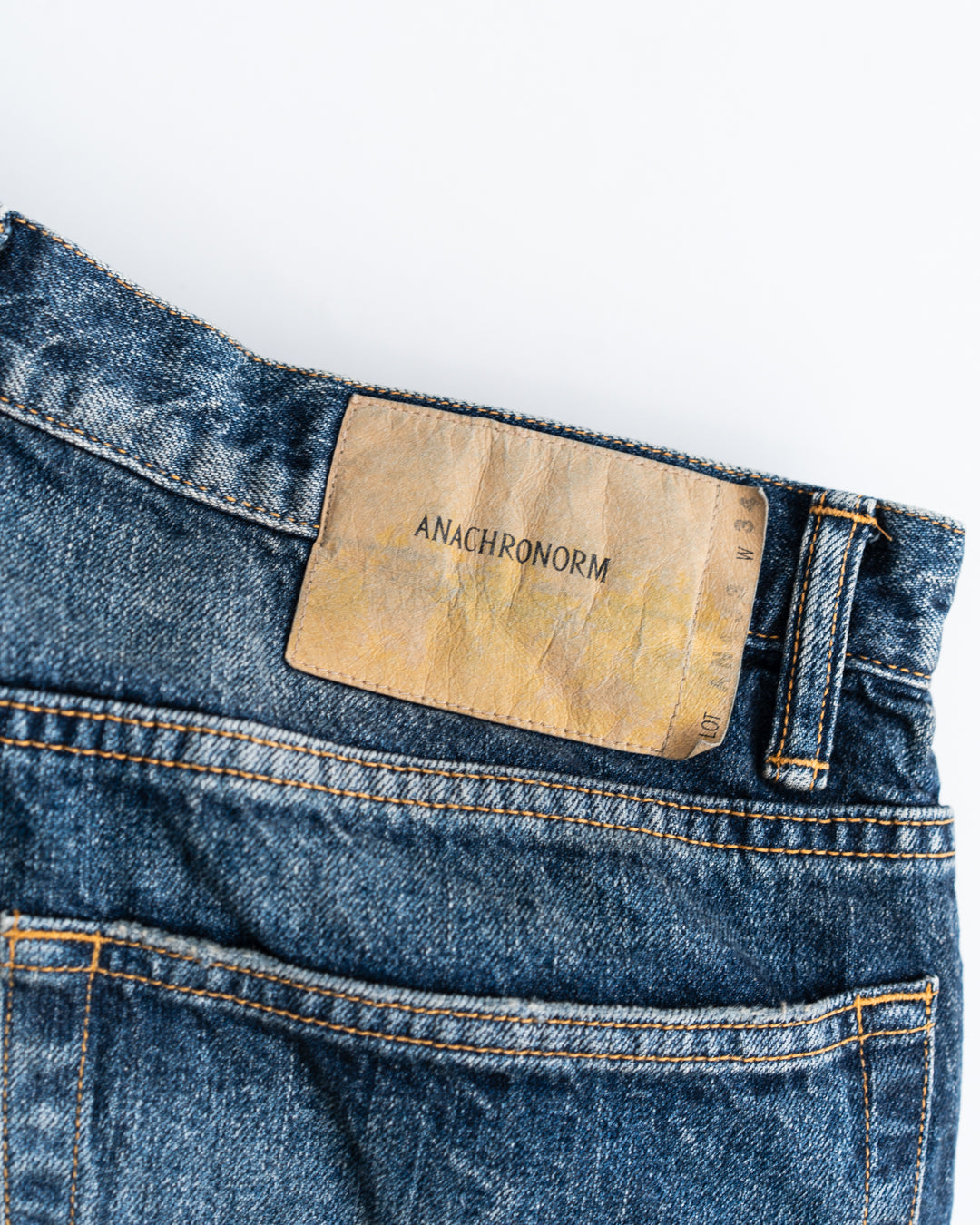 ANACHRONORM AGING WIDE 5P DENIM PANTS