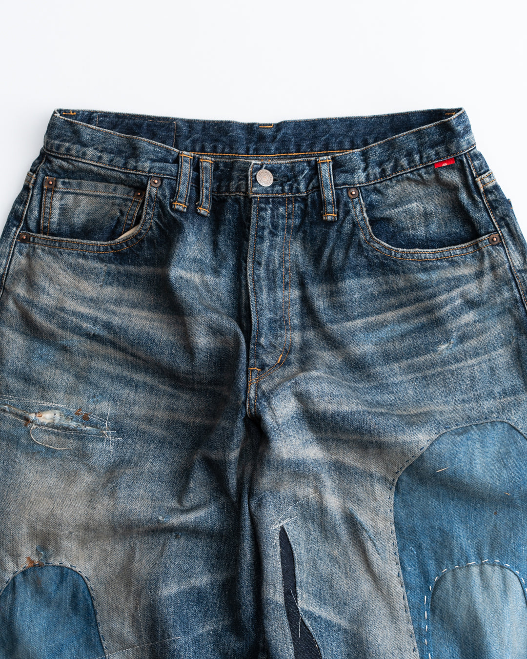 通販] ANACHRONORM(アナクロノーム) REMAKED WIDE 5P DENIM PANTS 商品