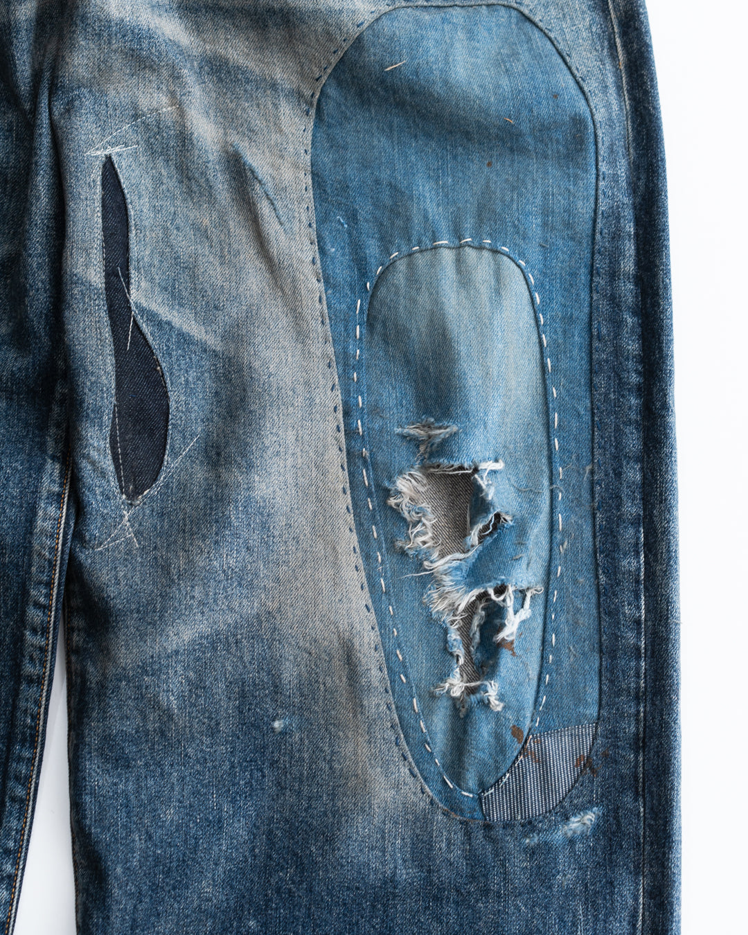 通販] ANACHRONORM(アナクロノーム) REMAKED WIDE 5P DENIM PANTS 商品