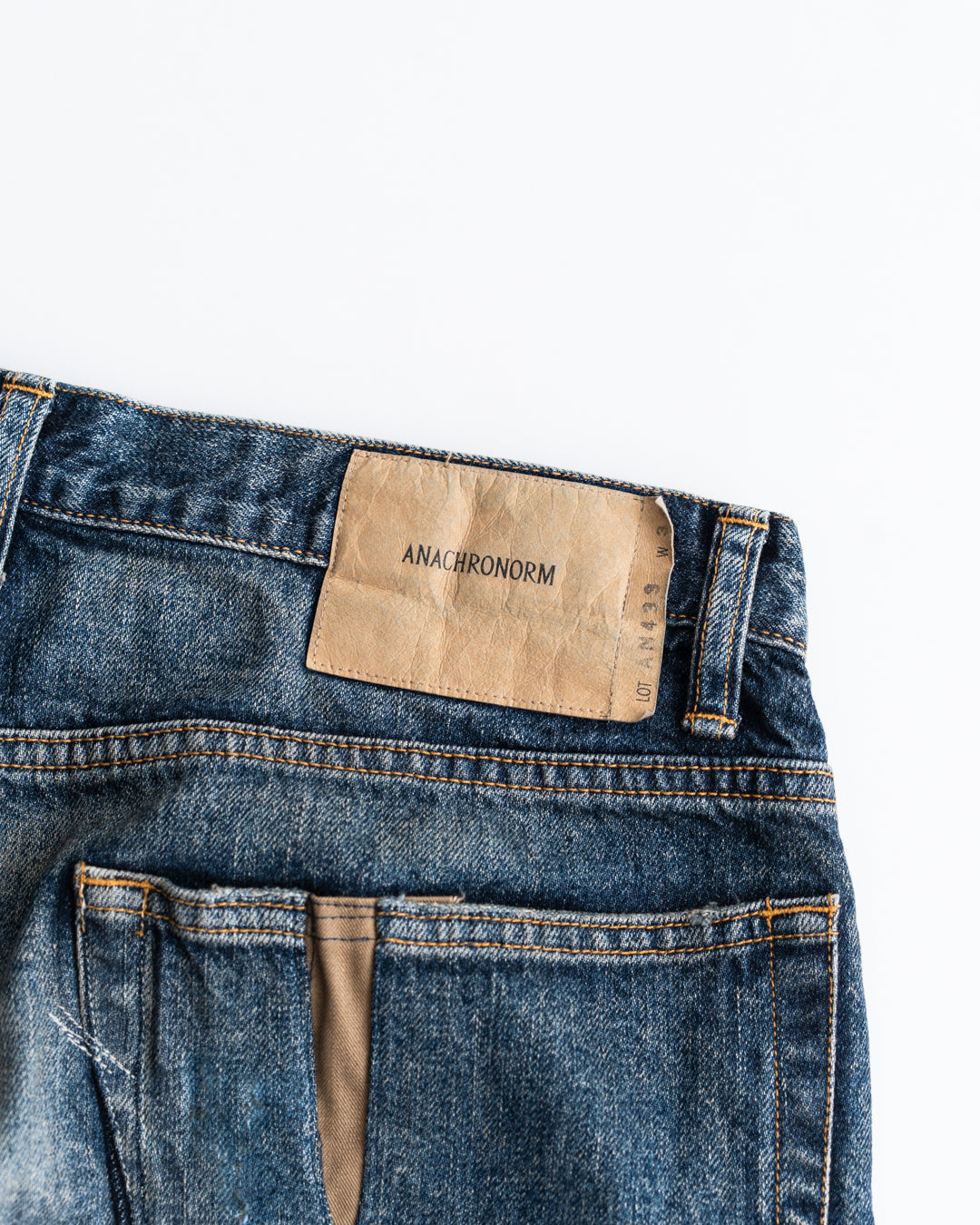 ANACHRONORM REMAKED WIDE 5P DENIM PANTS