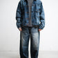ANACHRONORM AGING WIDE 5P DENIM PANTS