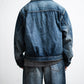 ANACHRONORM AGING DOUBLE POCKET DENIM JACKET