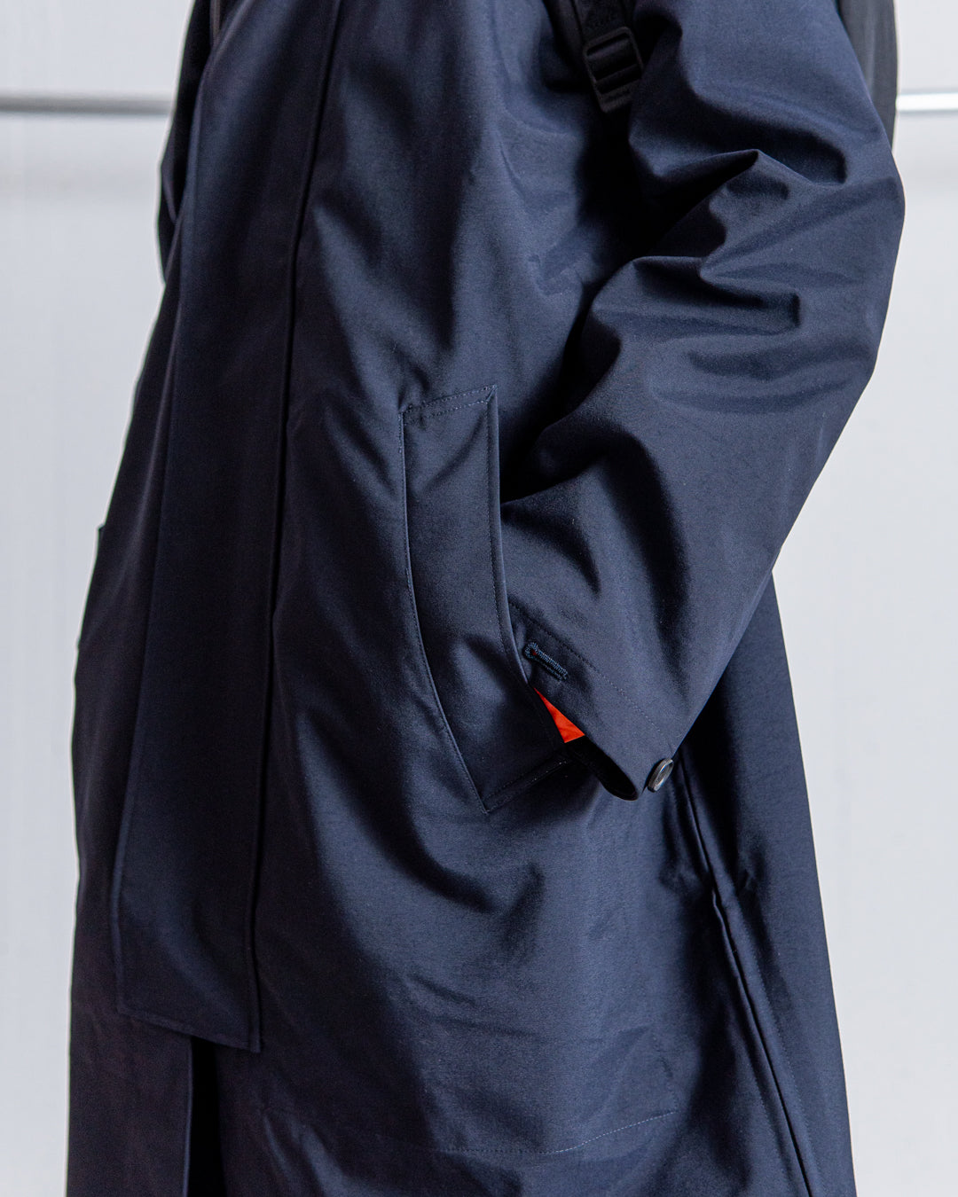 UNTRACE 3L Stand Collar Coat_185