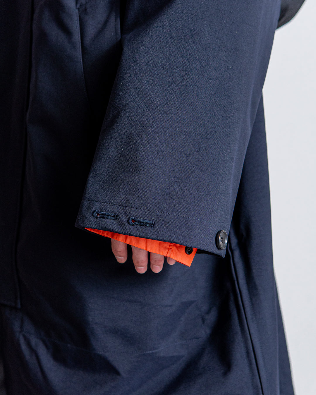 UNTRACE 3L Stand Collar Coat_185