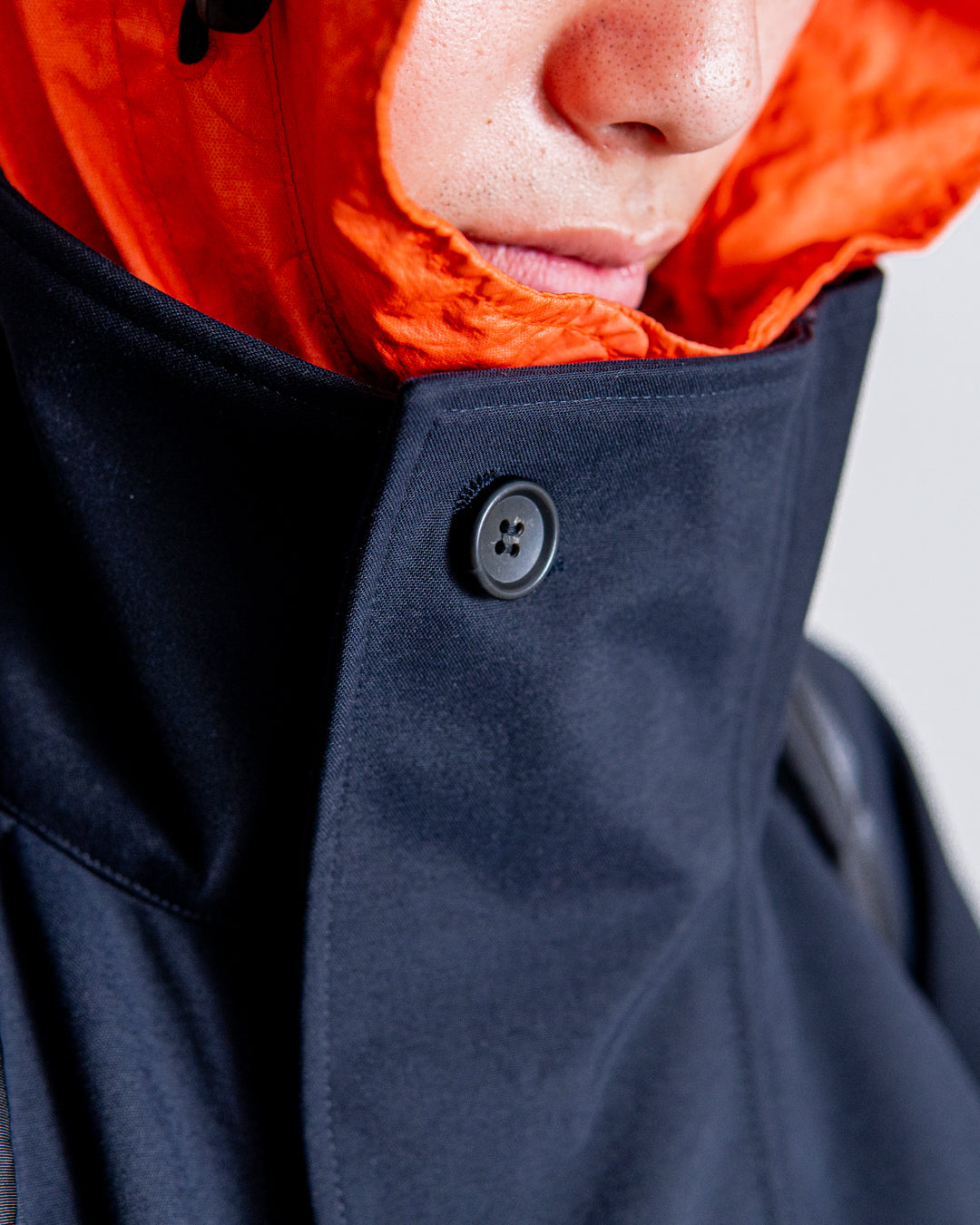UNTRACE 3L Stand Collar Coat_185