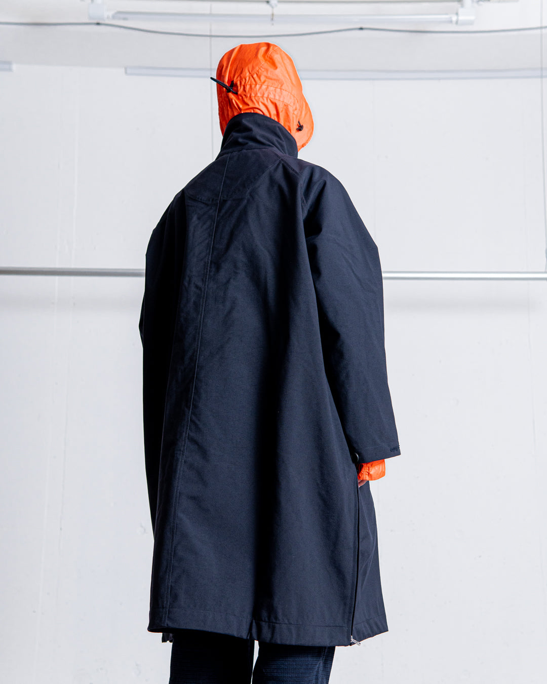 UNTRACE 3L Stand Collar Coat_185