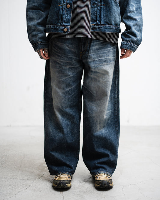 ANACHRONORM AGING WIDE 5P DENIM PANTS