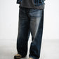 ANACHRONORM AGING WIDE 5P DENIM PANTS