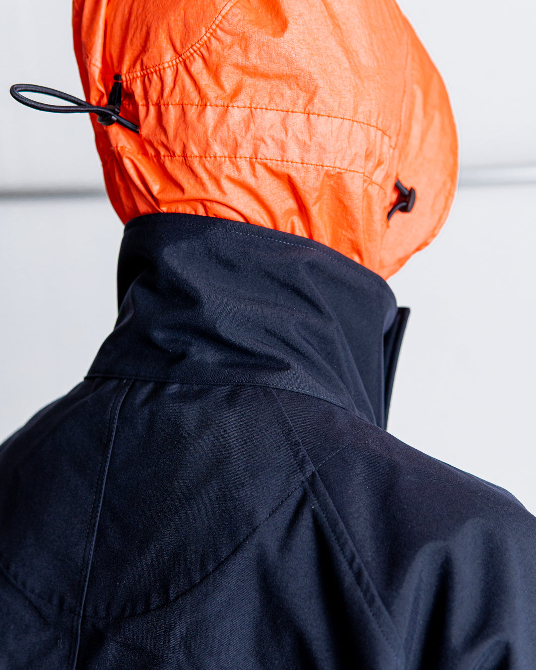 UNTRACE 3L Stand Collar Coat_185