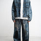 ANACHRONORM REMAKED DOUBLE POCKET DENIM JACKET