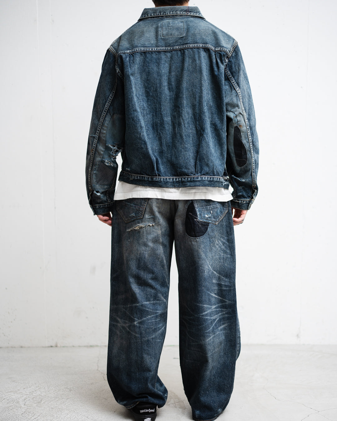 ANACHRONORM REMAKED DOUBLE POCKET DENIM JACKET