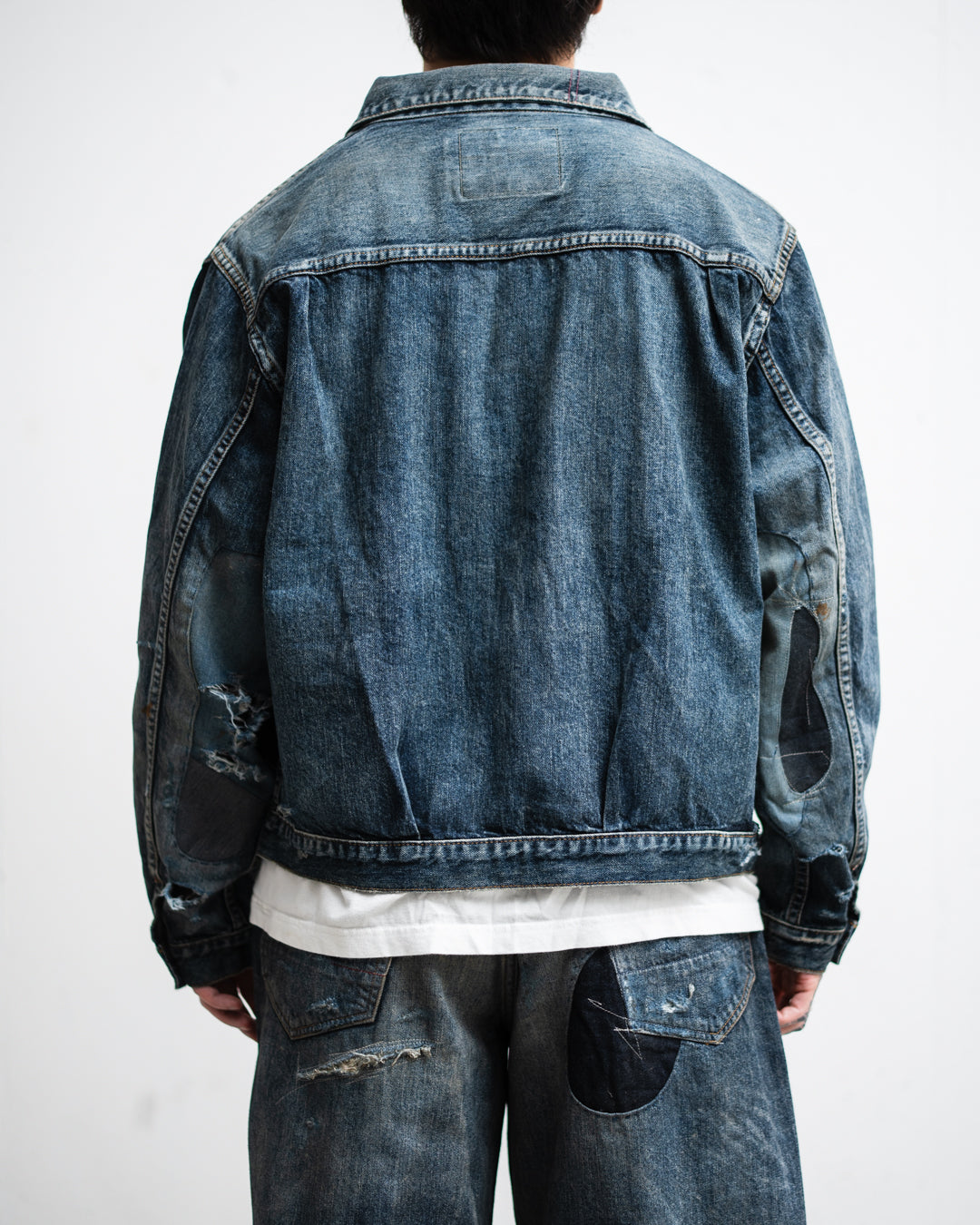 ANACHRONORM REMAKED DOUBLE POCKET DENIM JACKET