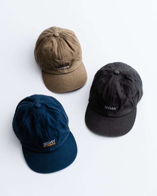 [8.23 sat 12:00 Release] SEDAN ALL-PURPOSE OG Logo Vintage Washed Cap
