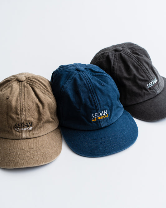 [8.23 sat 12:00 Release] SEDAN ALL-PURPOSE OG Logo Vintage Washed Cap