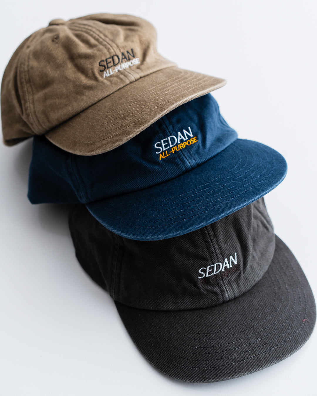 [8.23 sat 12:00 Release] SEDAN ALL-PURPOSE OG Logo Vintage Washed Cap