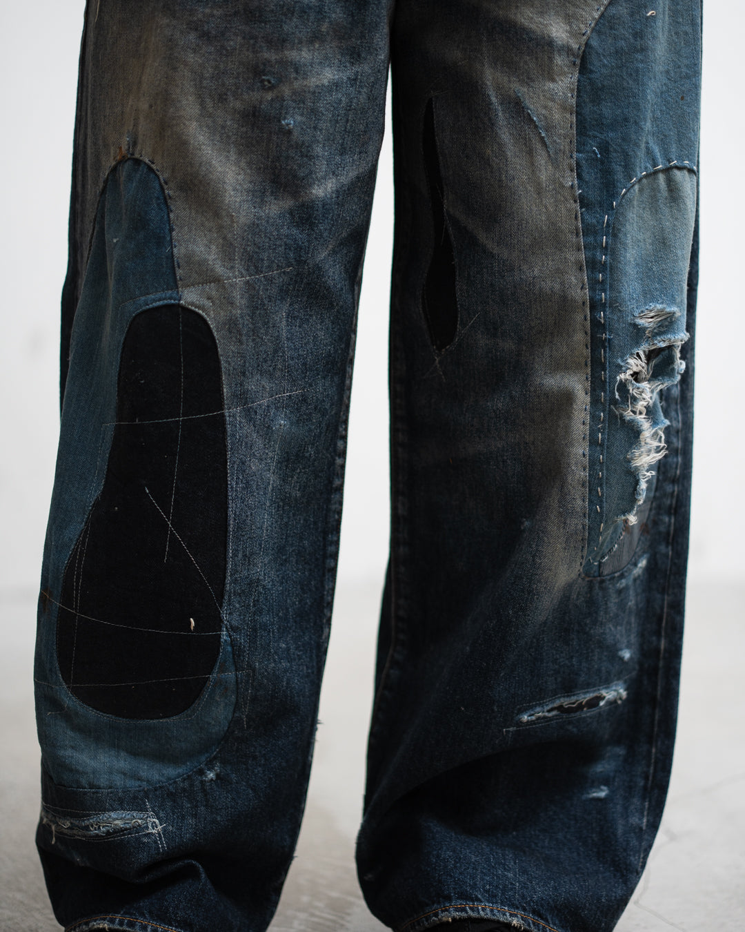 ANACHRONORM REMAKED WIDE 5P DENIM PANTS