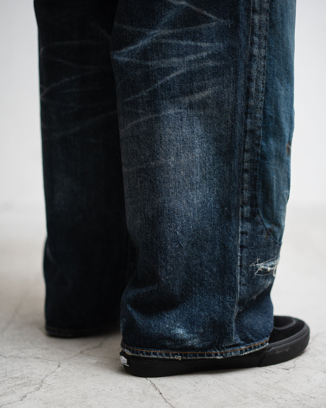 ANACHRONORM REMAKED WIDE 5P DENIM PANTS