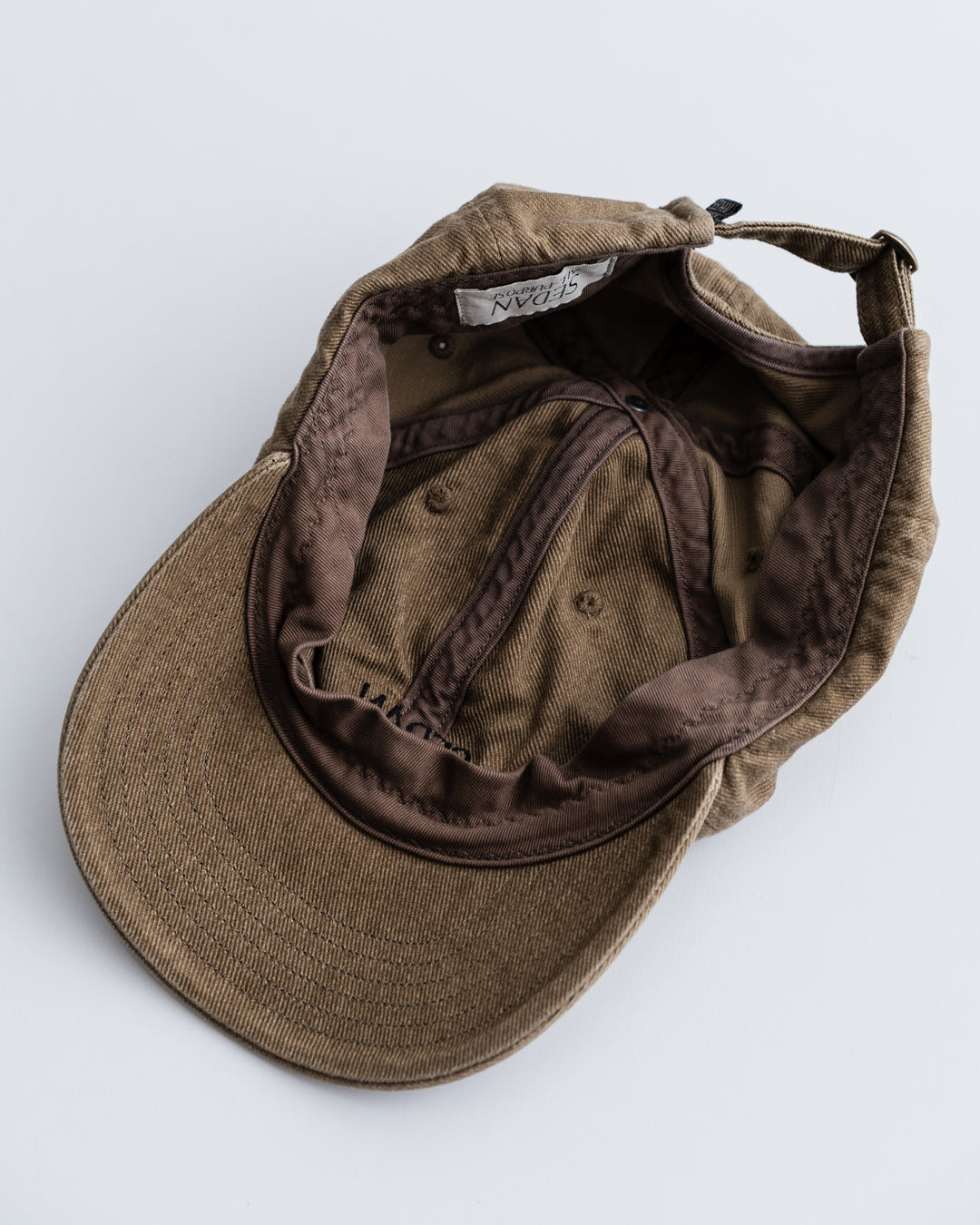 [8.23 sat 12:00 Release] SEDAN ALL-PURPOSE OG Logo Vintage Washed Cap