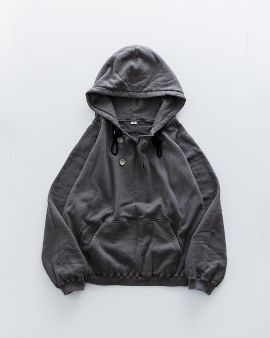 fujimoto Sprayed Deep Tuck Hoodie "Old Fabric"