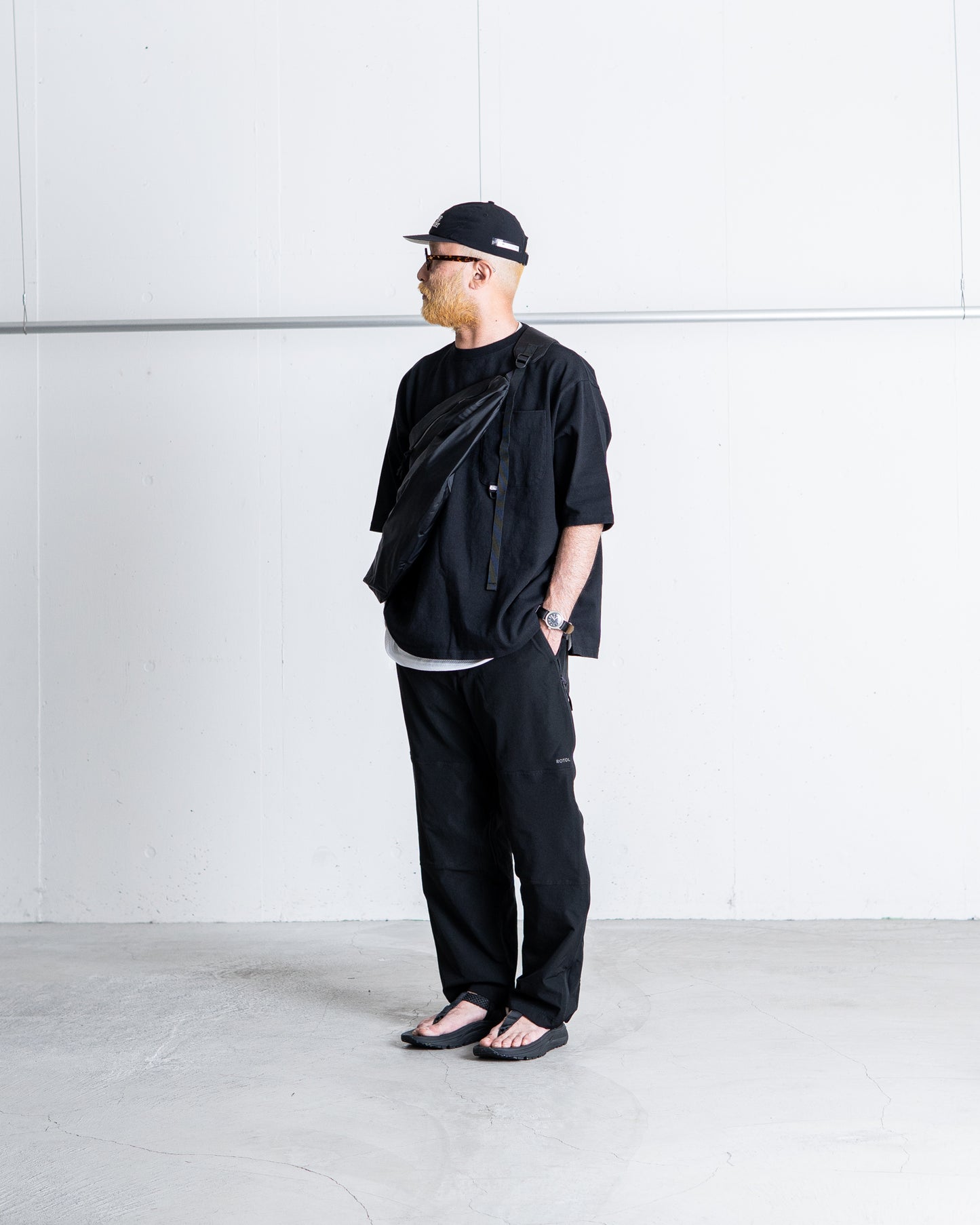 ROTOL TWIST ZIP TECH TRACK PANTS