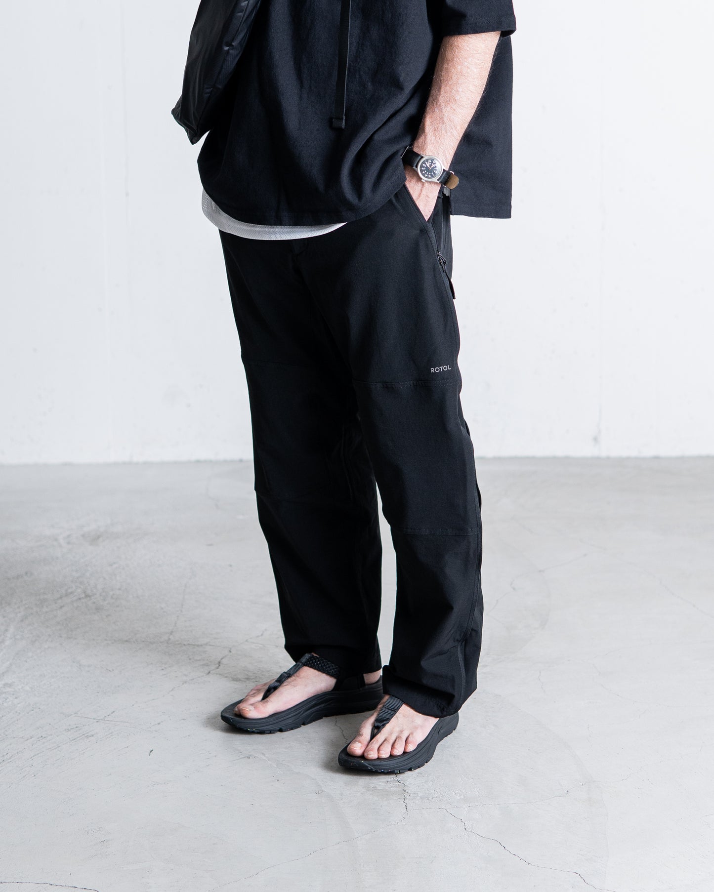 ROTOL TWIST ZIP TECH TRACK PANTS