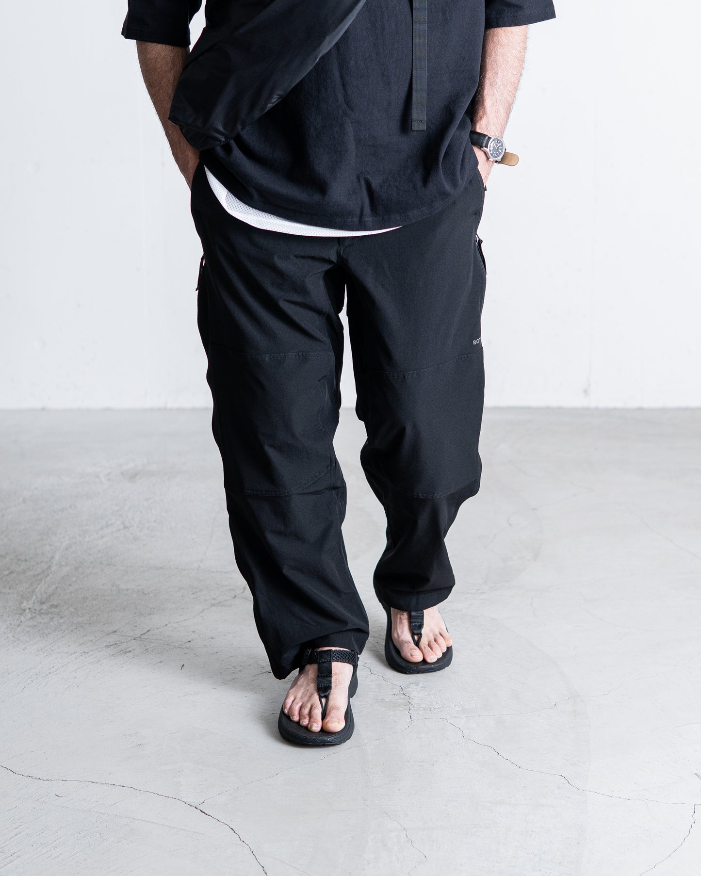 ROTOL TWIST ZIP TECH TRACK PANTS