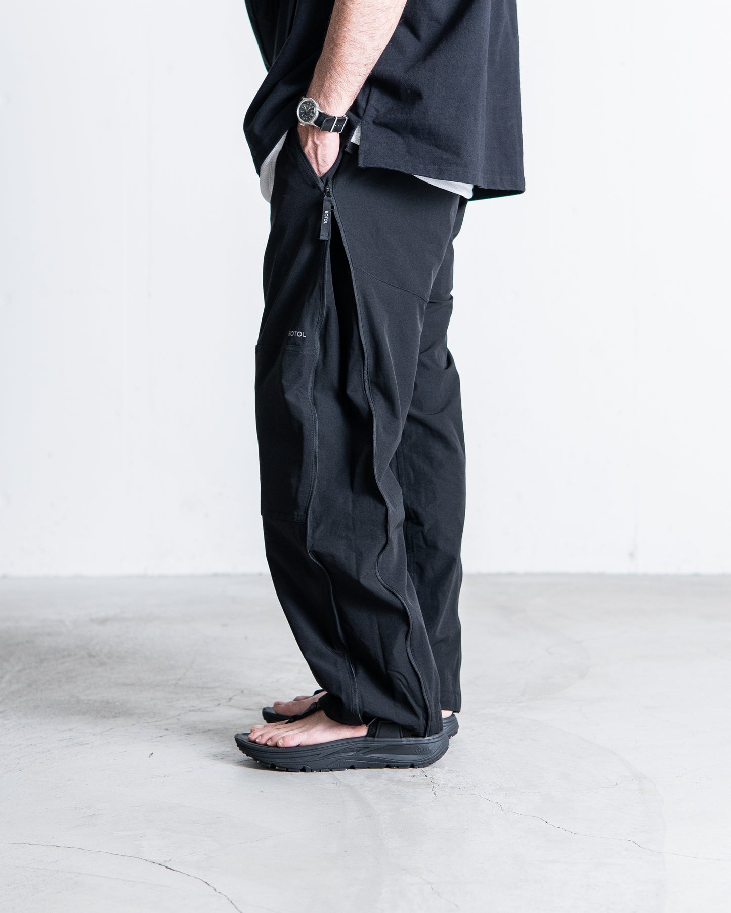 ROTOL TWIST ZIP TECH TRACK PANTS