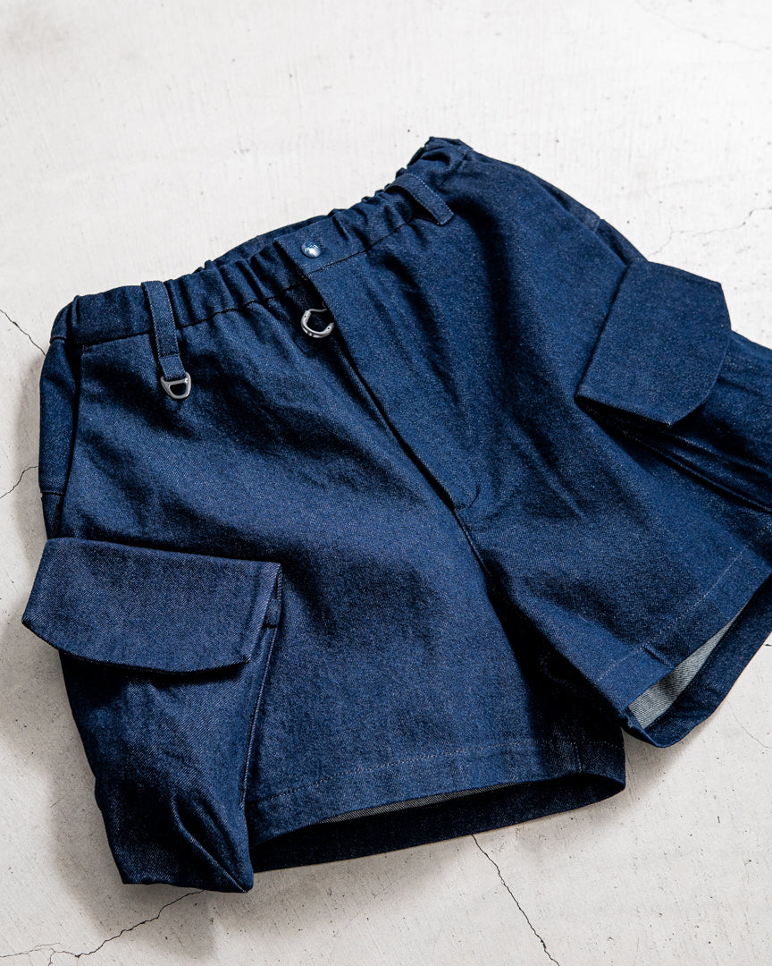 CMF OUTDOOR GARMENT PREFUSE SHORTS DENIM