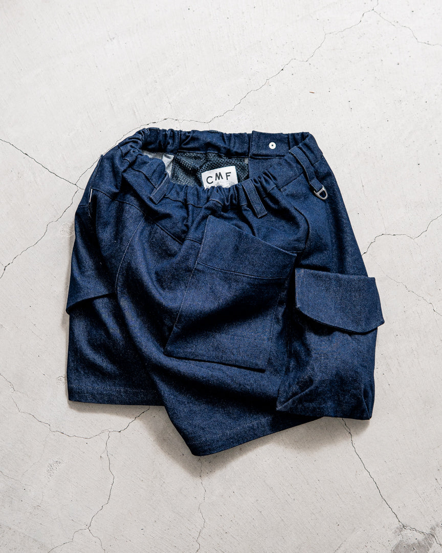 CMF OUTDOOR GARMENT PREFUSE SHORTS DENIM