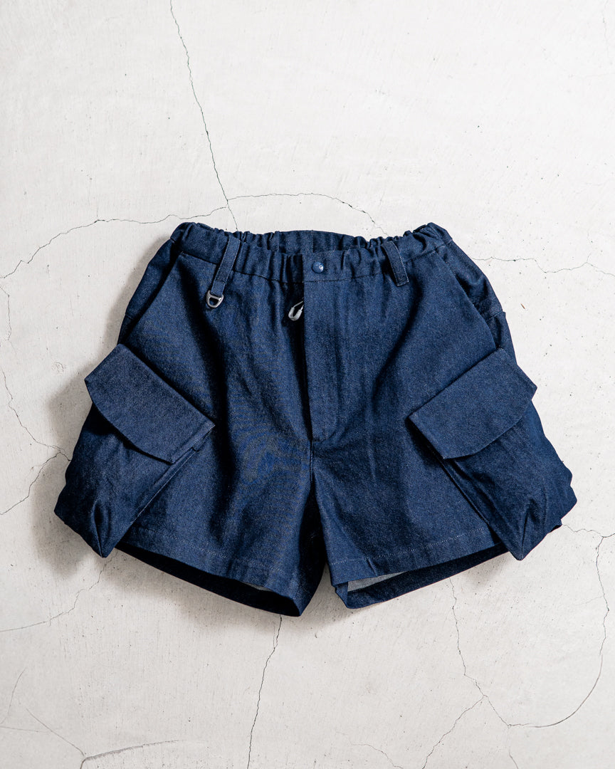 CMF OUTDOOR GARMENT PREFUSE SHORTS DENIM