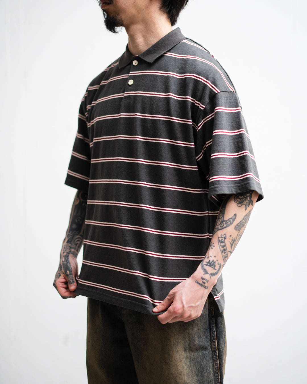 通販] refomed(リフォメッド) OLD MAN POLO ”BORDER” 商品ページ – fazeone