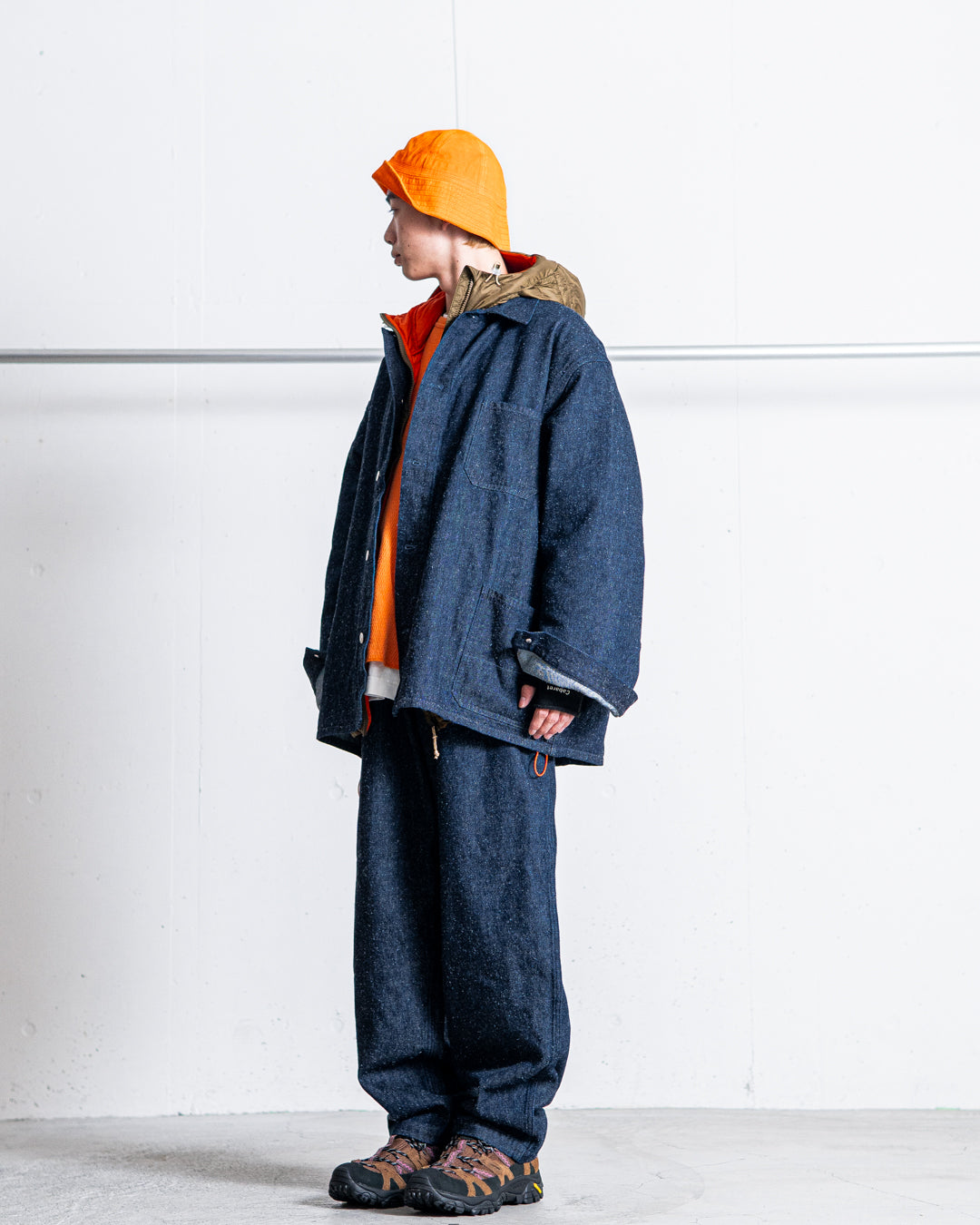 SANMONT SILKDENIM WORK PANTS