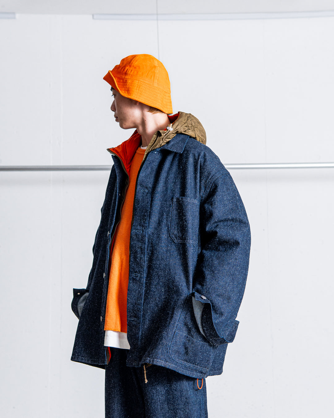 SANMONT SILKDENIM WORK JACKET