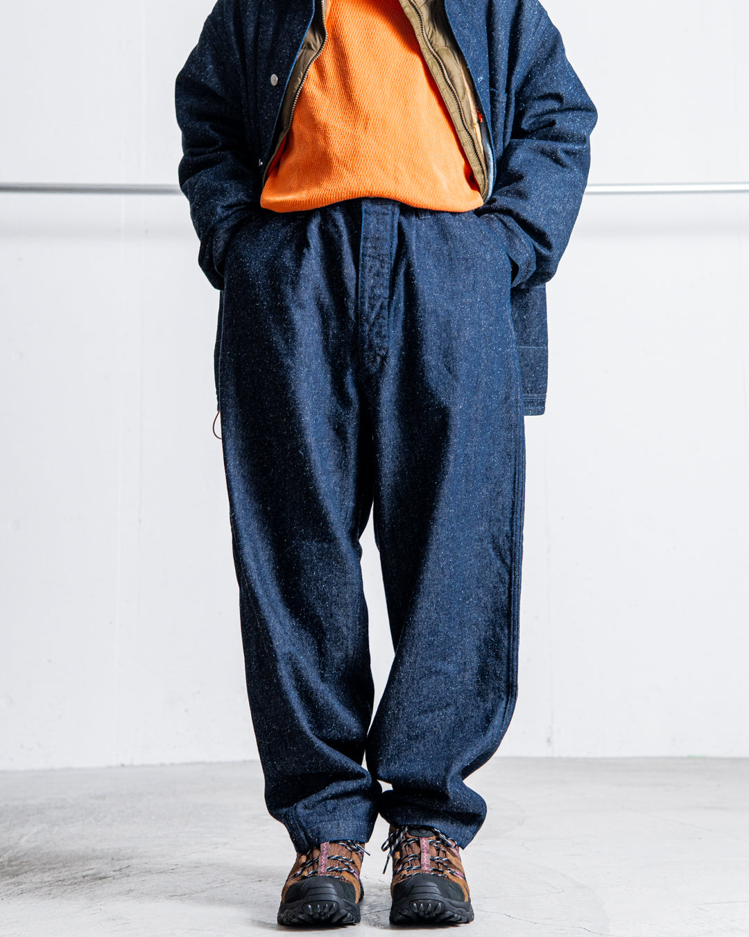 SANMONT SILKDENIM WORK PANTS