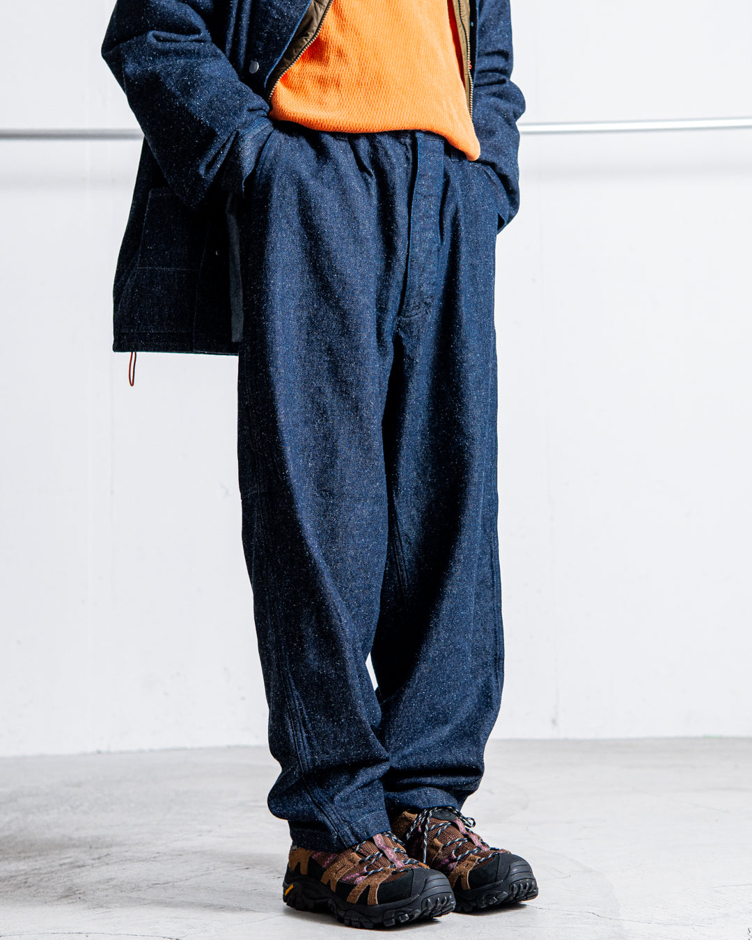 SANMONT SILKDENIM WORK PANTS