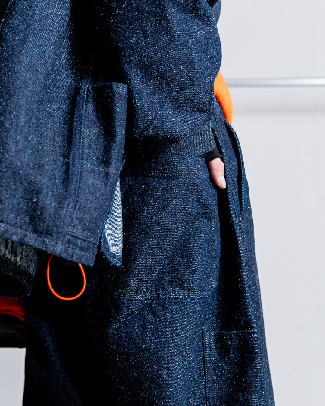 SANMONT SILKDENIM WORK PANTS