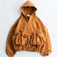 refomed  "KINCHAKU" DUCK HOODIE