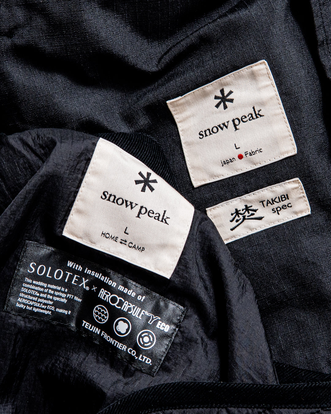 【3WAY ITEM】snow peak TAKIBI Ripstop Adjustable Jacket