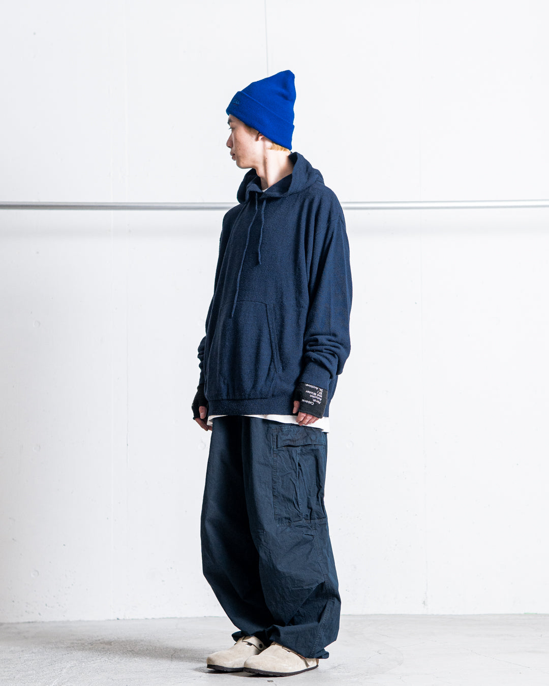 SANMONT SILK KNIT PARKA