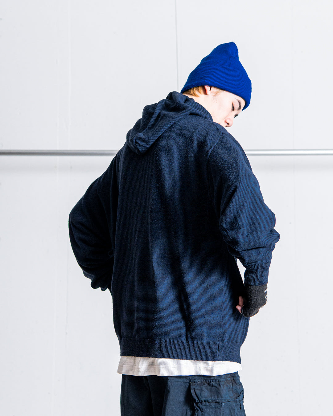 SANMONT SILK KNIT PARKA