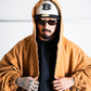 refomed  "KINCHAKU" DUCK HOODIE