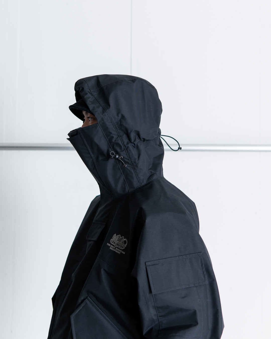 is-ness NINJA HOODIE SHELL JACKET