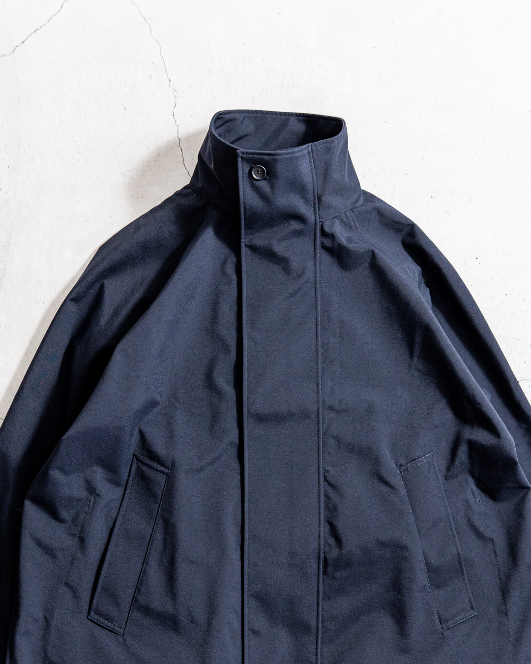 UNTRACE 3L Stand Collar Coat_185