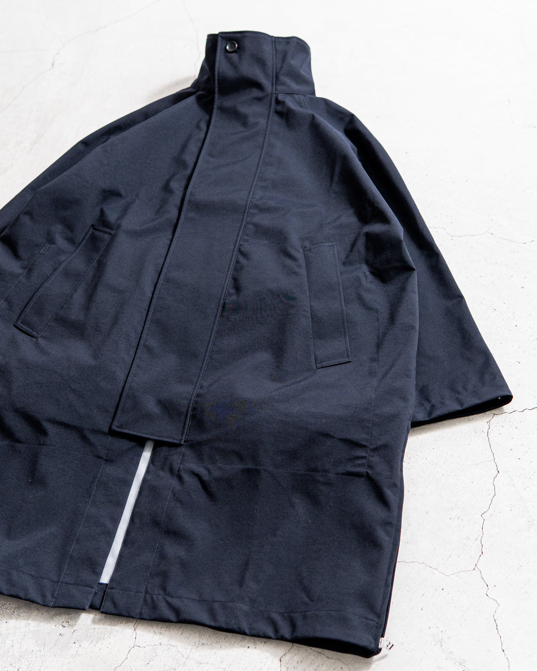 UNTRACE 3L Stand Collar Coat_185