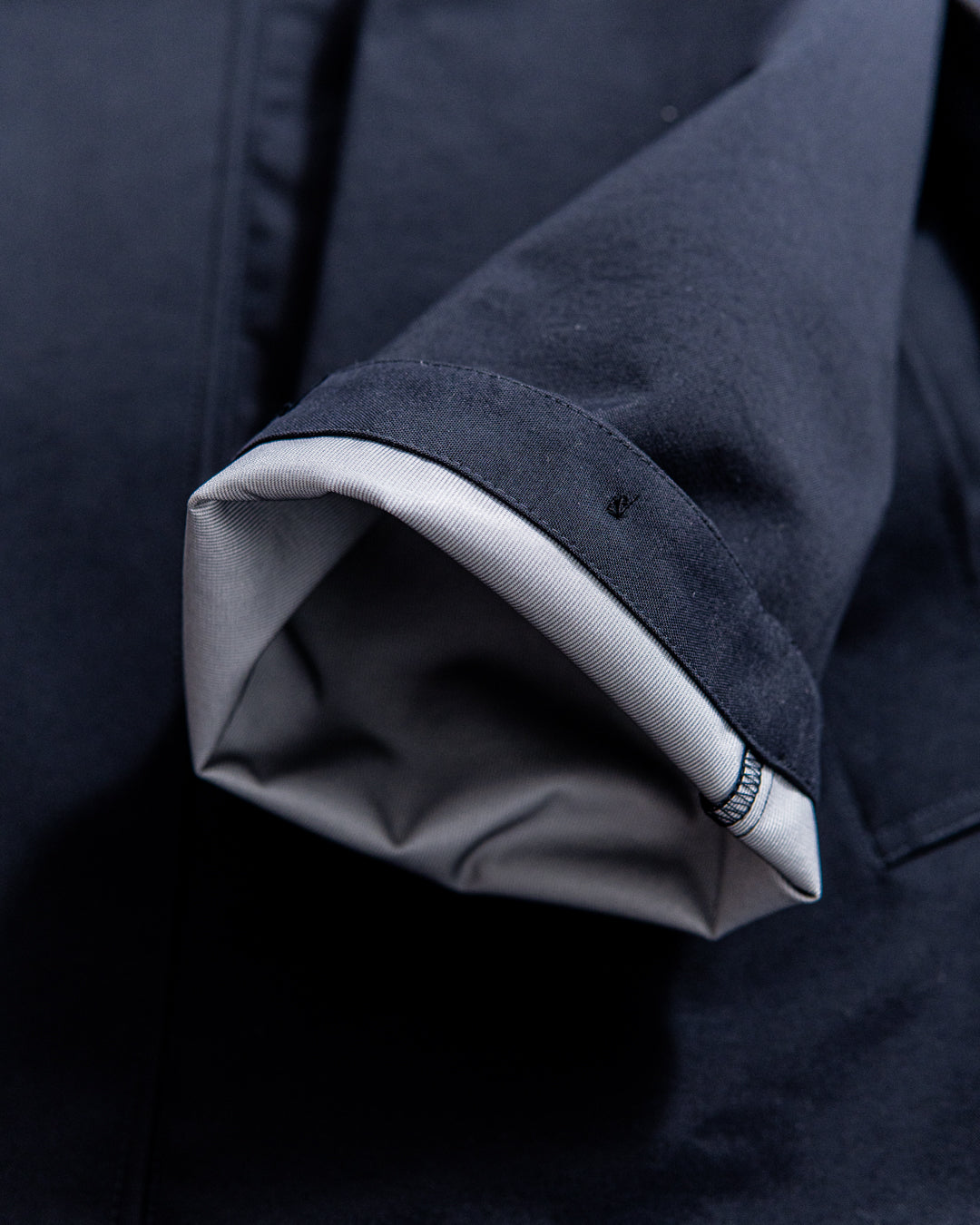 UNTRACE 3L Stand Collar Coat_185