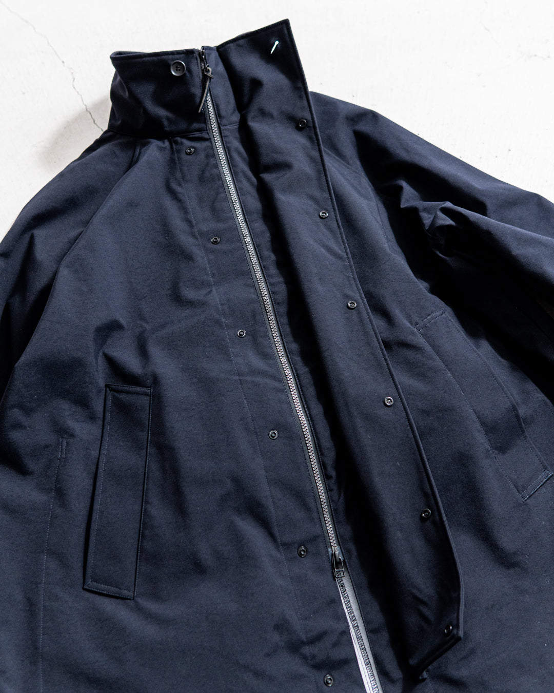 UNTRACE 3L Stand Collar Coat_185