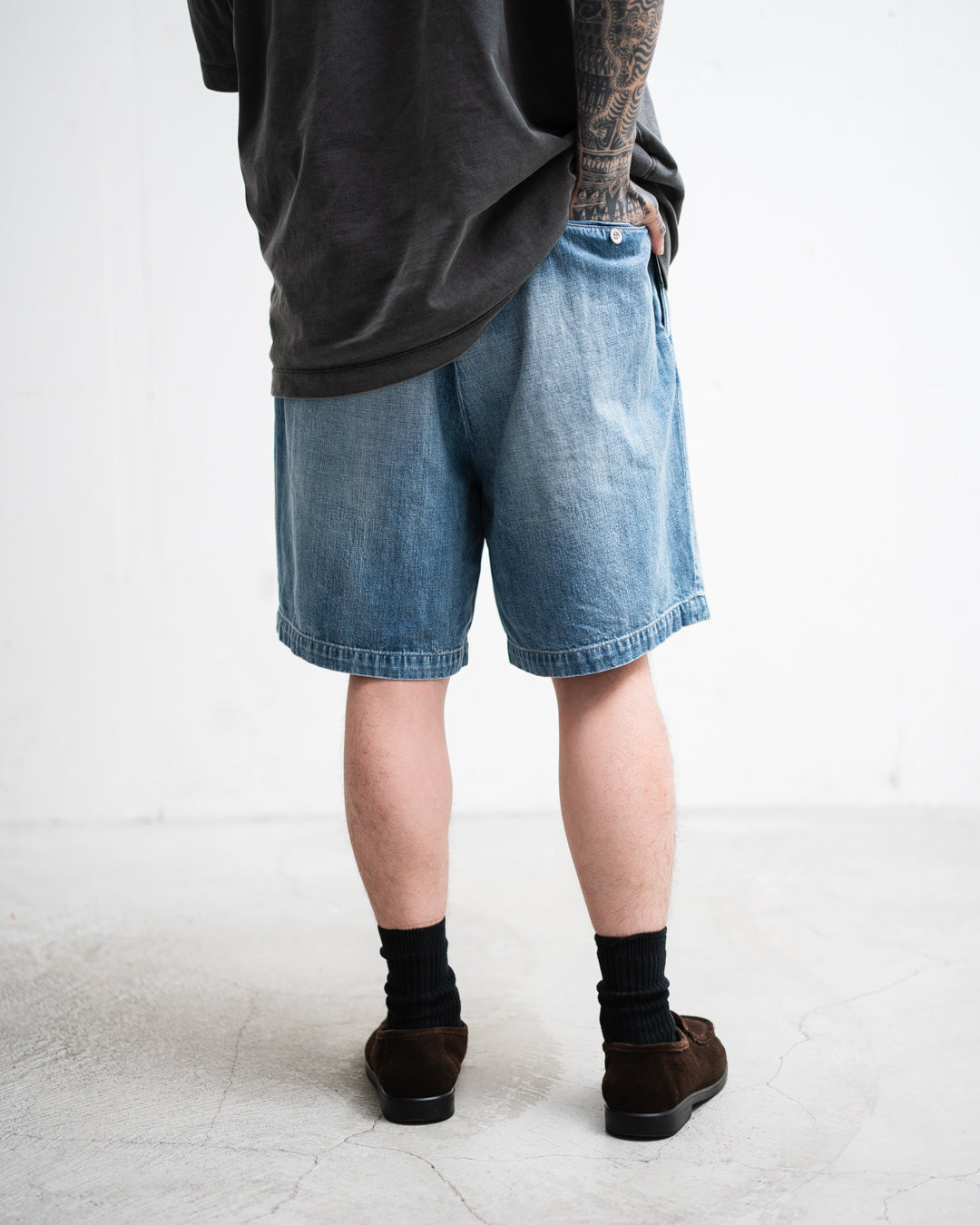 BOWWOW US ARMY SHORTS エイジング加工 ショーツ L 通販] BOWWOW(バウワウ) US ARMY DENIM SHORTS AGED 商品ページ – fazeone