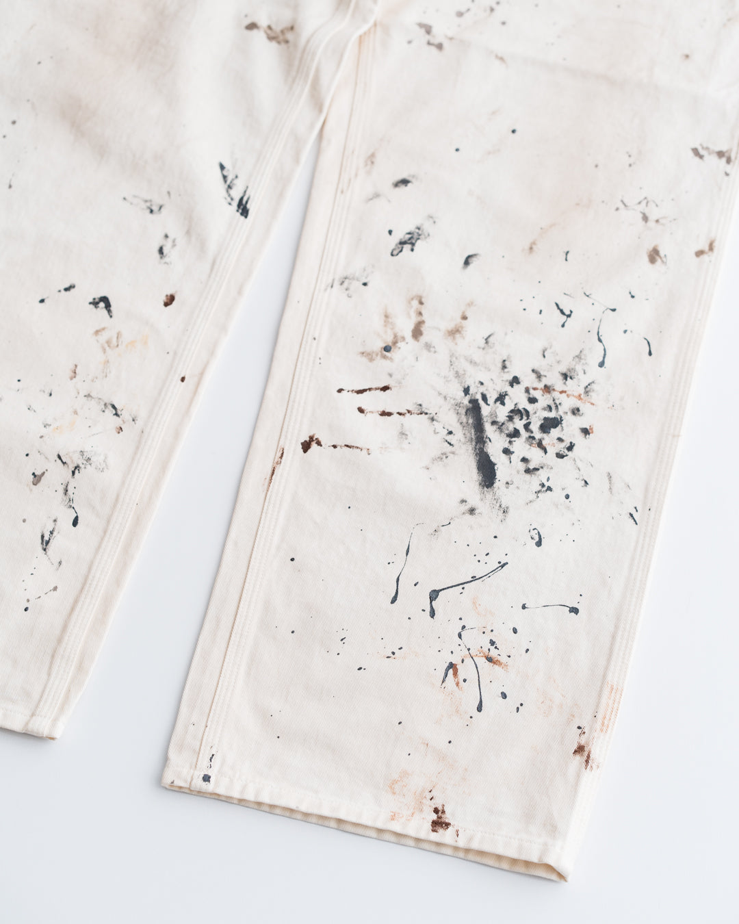 BOWWOW PAINTER'S PAINT STAINED PAINTER PANTS